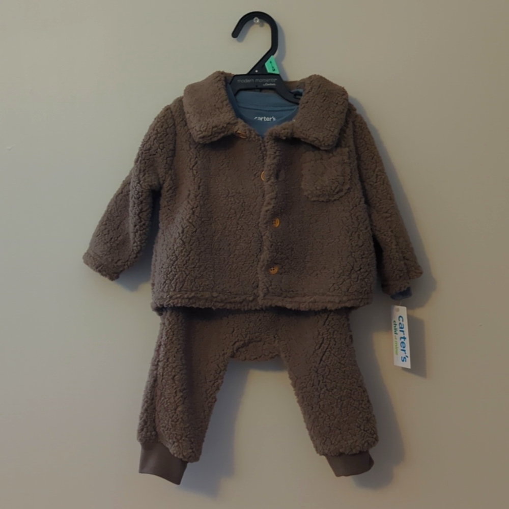 Modern Moments by Gerber 3 piece outfit in 9 months